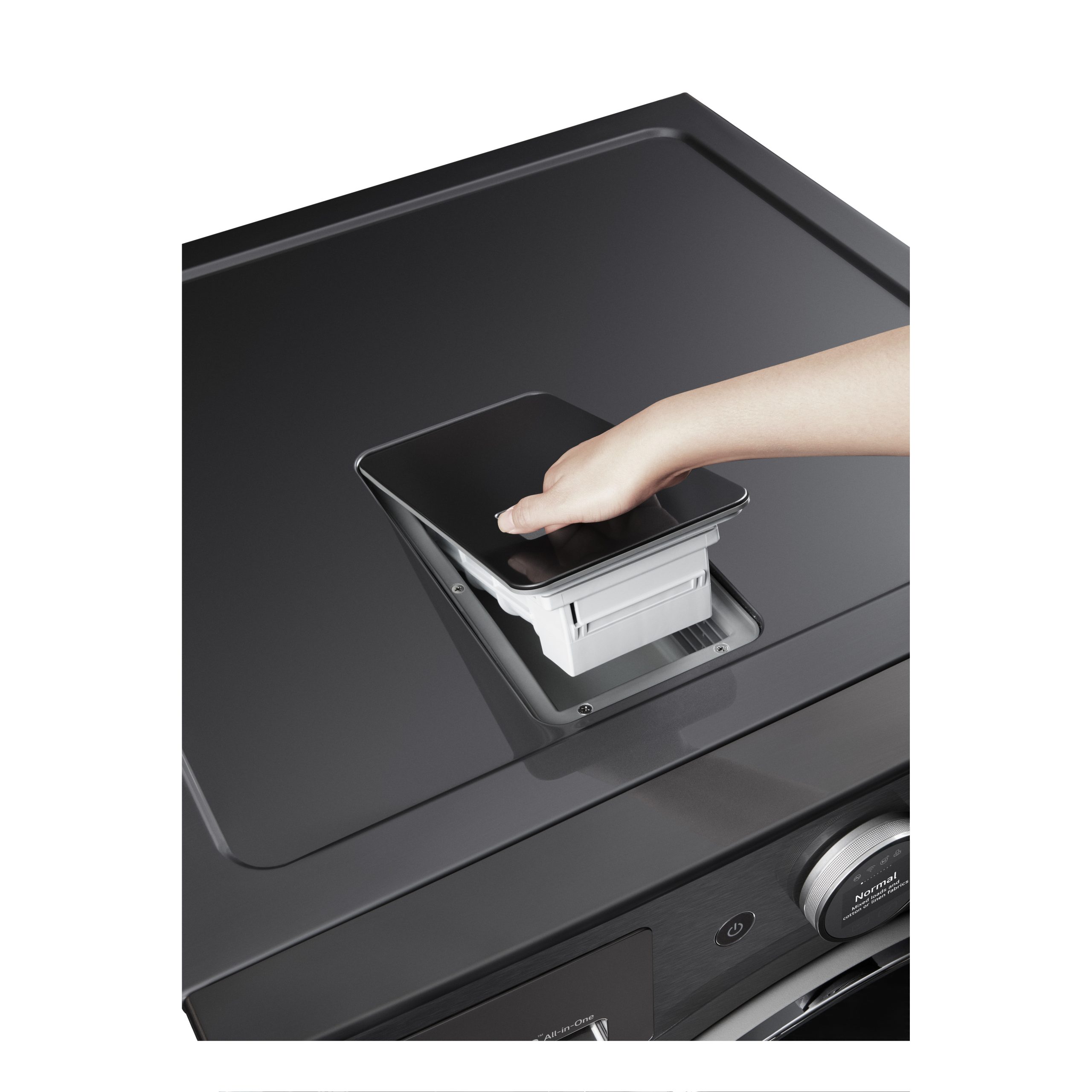 WM6998HBA - Laveuse-sécheuse LG tout-en-un - 27 po - 5.7 pi3 - sécheuse thermopompe - Image 4